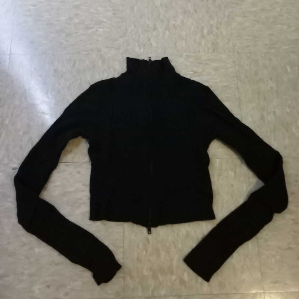 Monkl Mock Neck Zip-Up